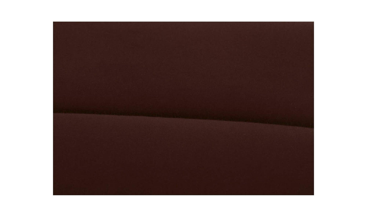 60" Warm Brown Upholstered Bench