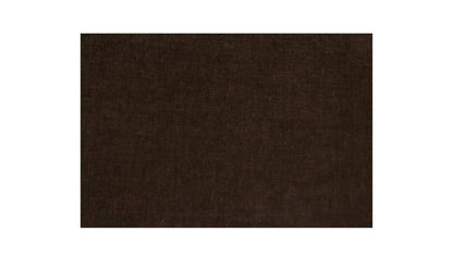 80.7" Dark Brown Upholstered Convex Sofa