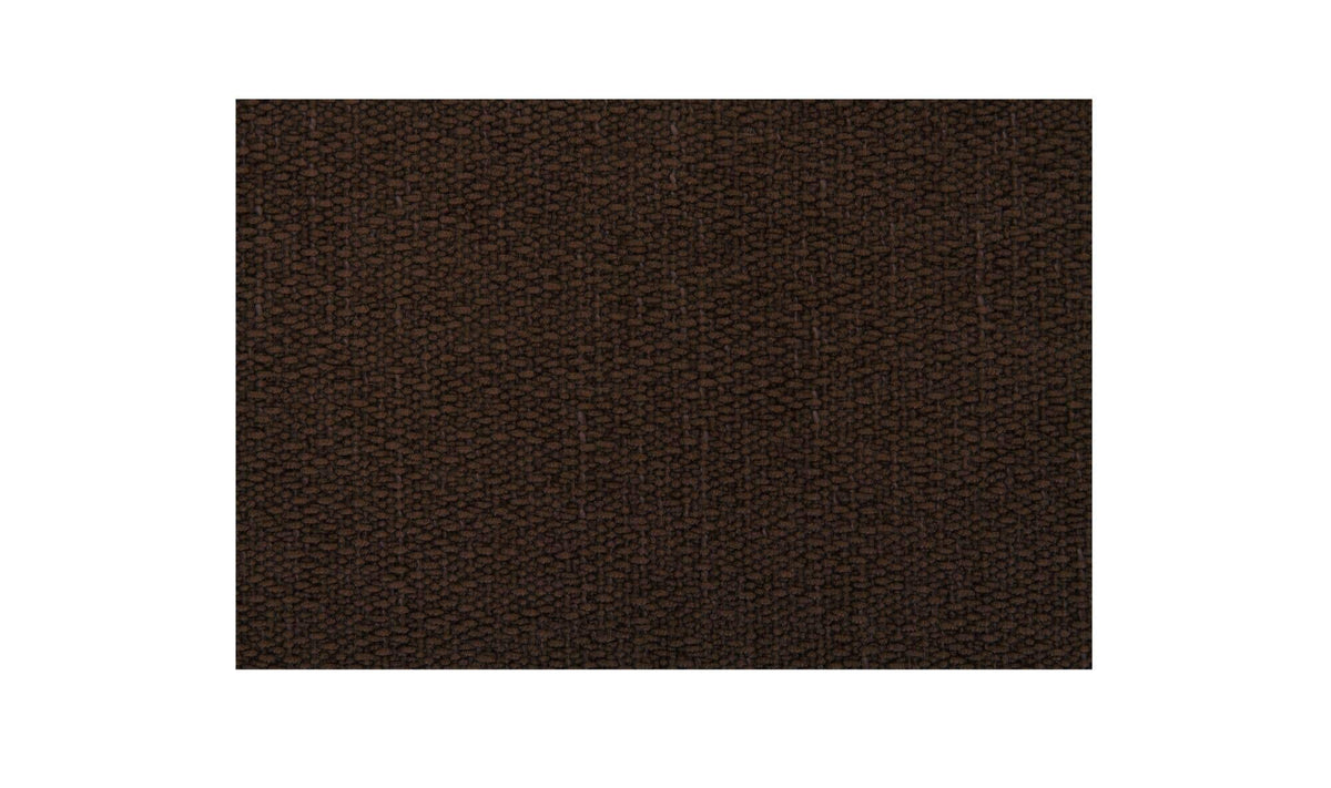 161.4" Dark Brown Upholstered 2 Piece Convex Modular Sectional