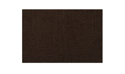 161.4" Dark Brown Upholstered 2 Piece Convex Modular Sectional