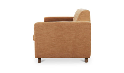 92" Washed Pink Upholstered Sofa