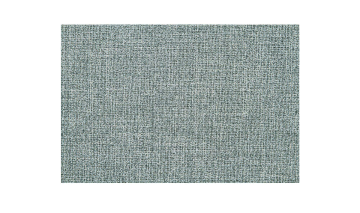 20" Light Blue Upholstered Ottoman