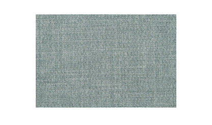 20" Light Blue Upholstered Ottoman
