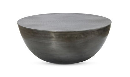 31.25" Antique Nickel Iron Coffee Table