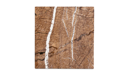 14" Golden Forest Marble Side Table