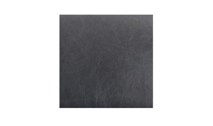 27" Black Leather Club Chair