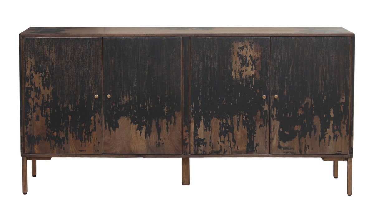 71" Black Sideboard