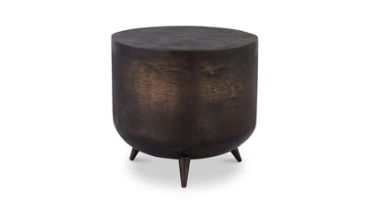 19" Bronze Aluminum Side Table