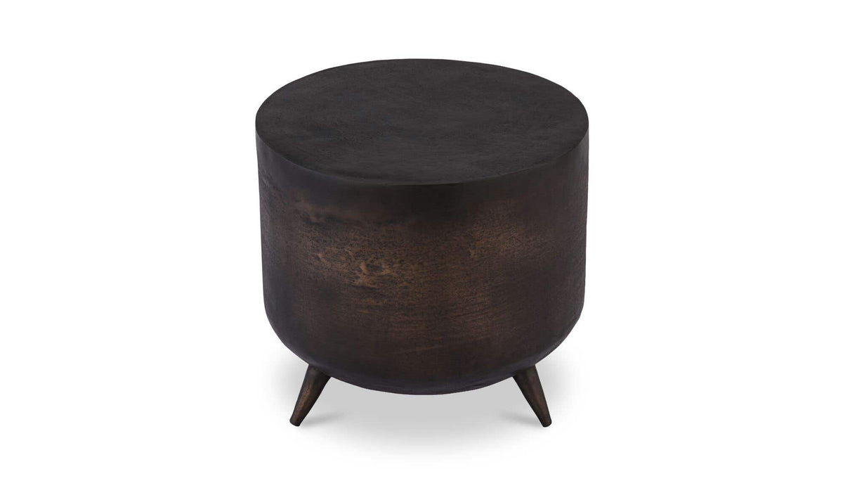 19" Bronze Aluminum Side Table