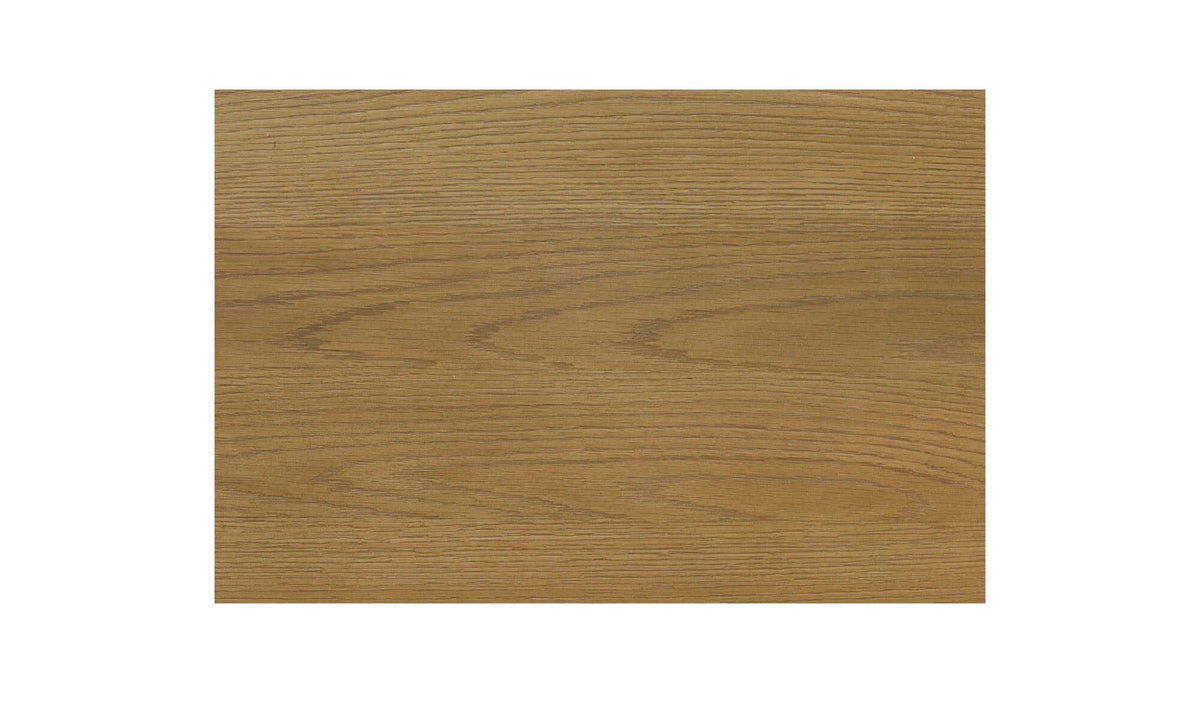 22" Brown Solid Oak Side Table