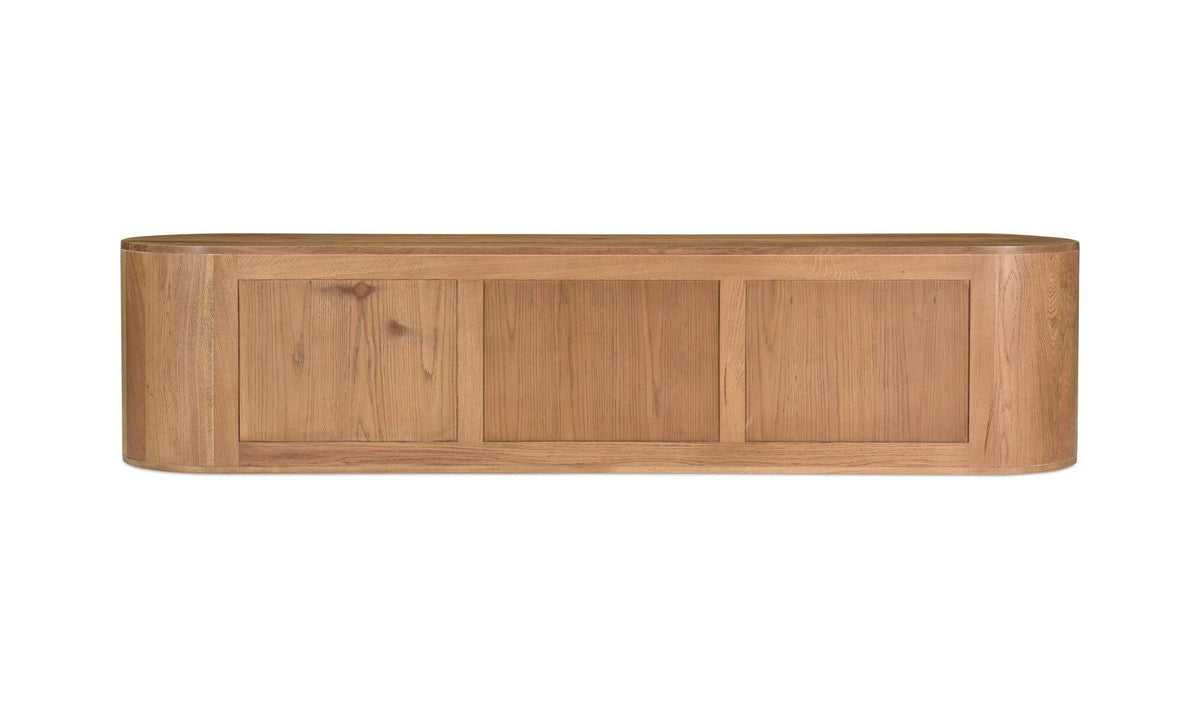 80" Natural Solid Oak Bench