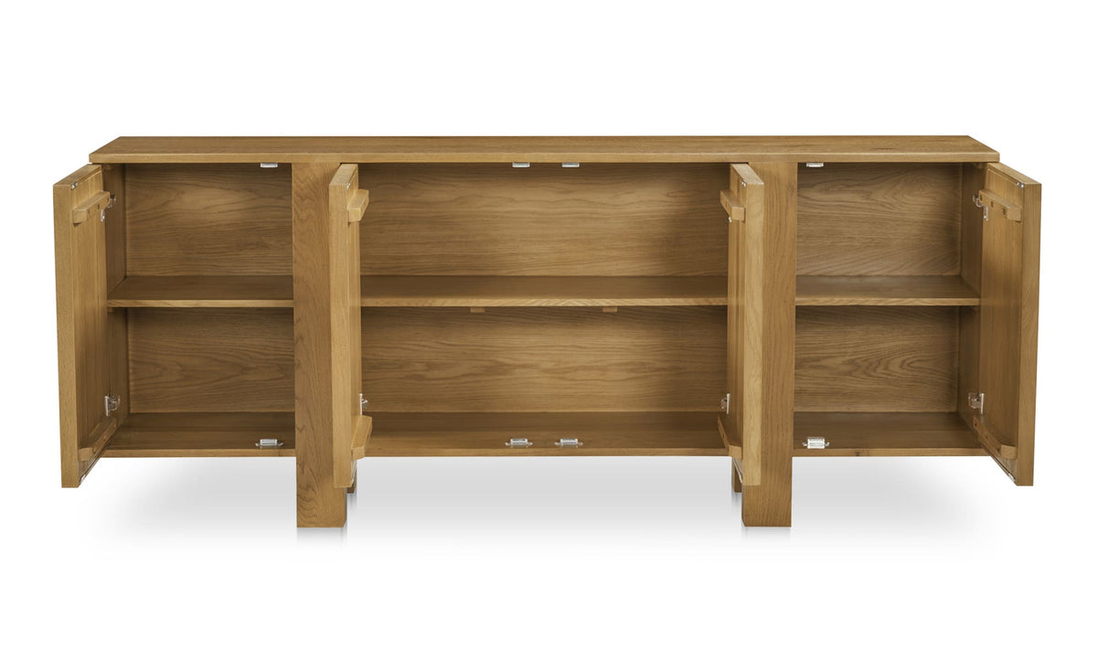 74" Brown Sideboard