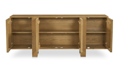74" Brown Sideboard