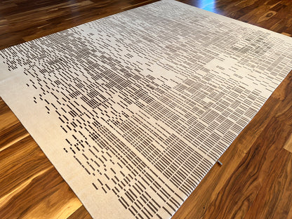 Modern Striped Area Rug SR6000 - 9 x 12