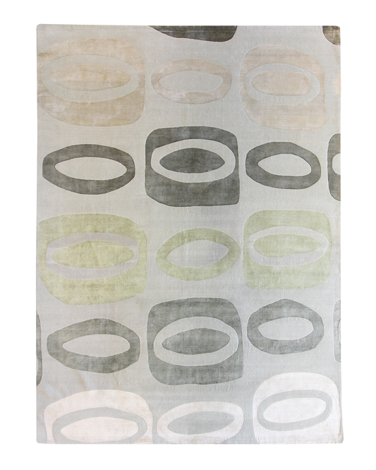 Modern Floral Area Rug SR6049 - 8.10 x 12