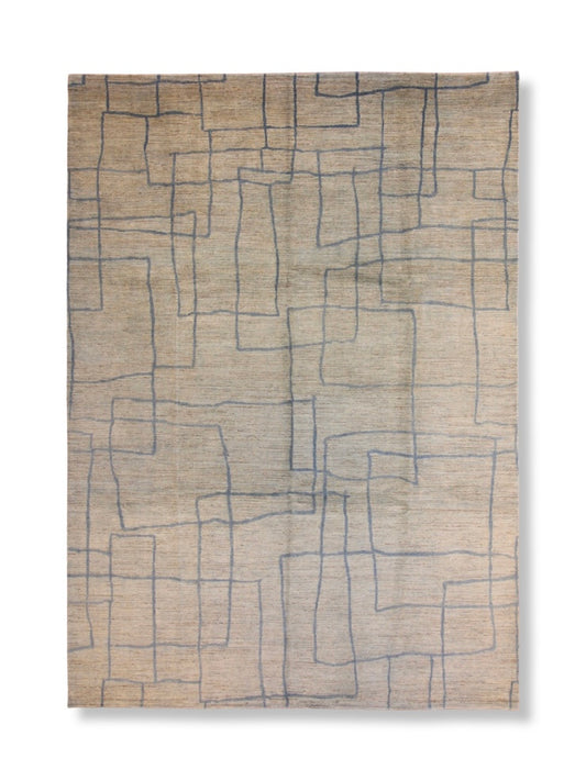Modern Striped Area Rug SR6072 - 8.10 x 12.5