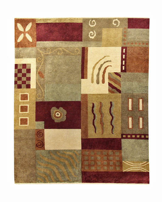 Modern Geometric SR7412 - 8 x 9.10