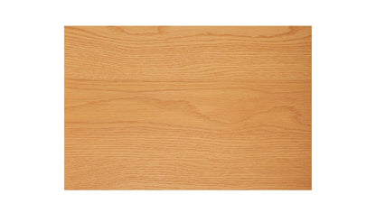 38.98" Natural Solid Oak Bookcase