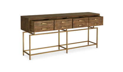 71" Natural Console Table