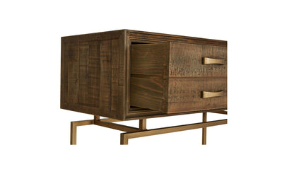 71" Natural Console Table