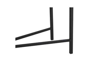 59.06" Brown Solid Oak Console Table