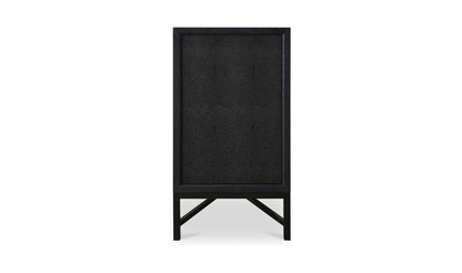 76" Black Oak Sideboard