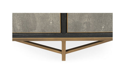 76" Grey Oak Sideboard