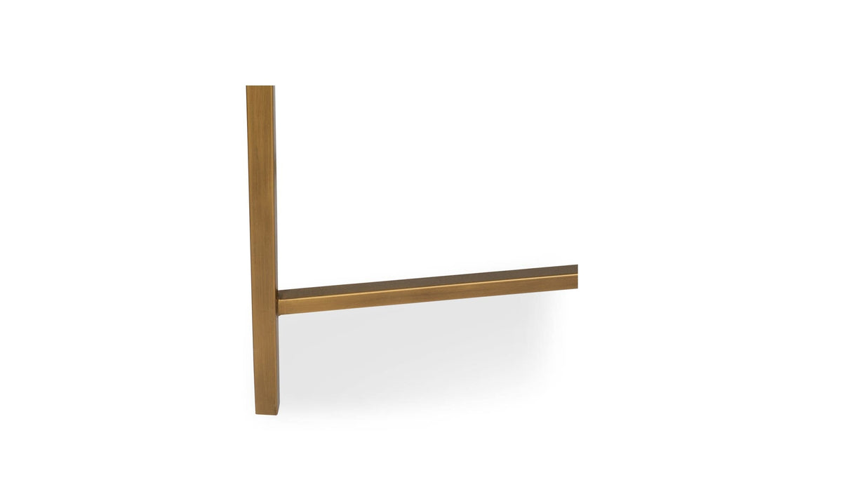 59" Grey Oak Console Table
