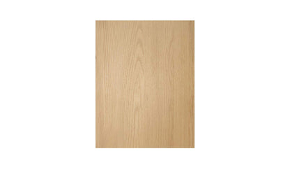 37.4" Natural Solid Oak Display Cabinet