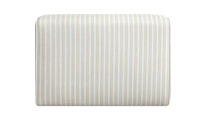 41.3" Brown Stripe Upholstered Sectional Component