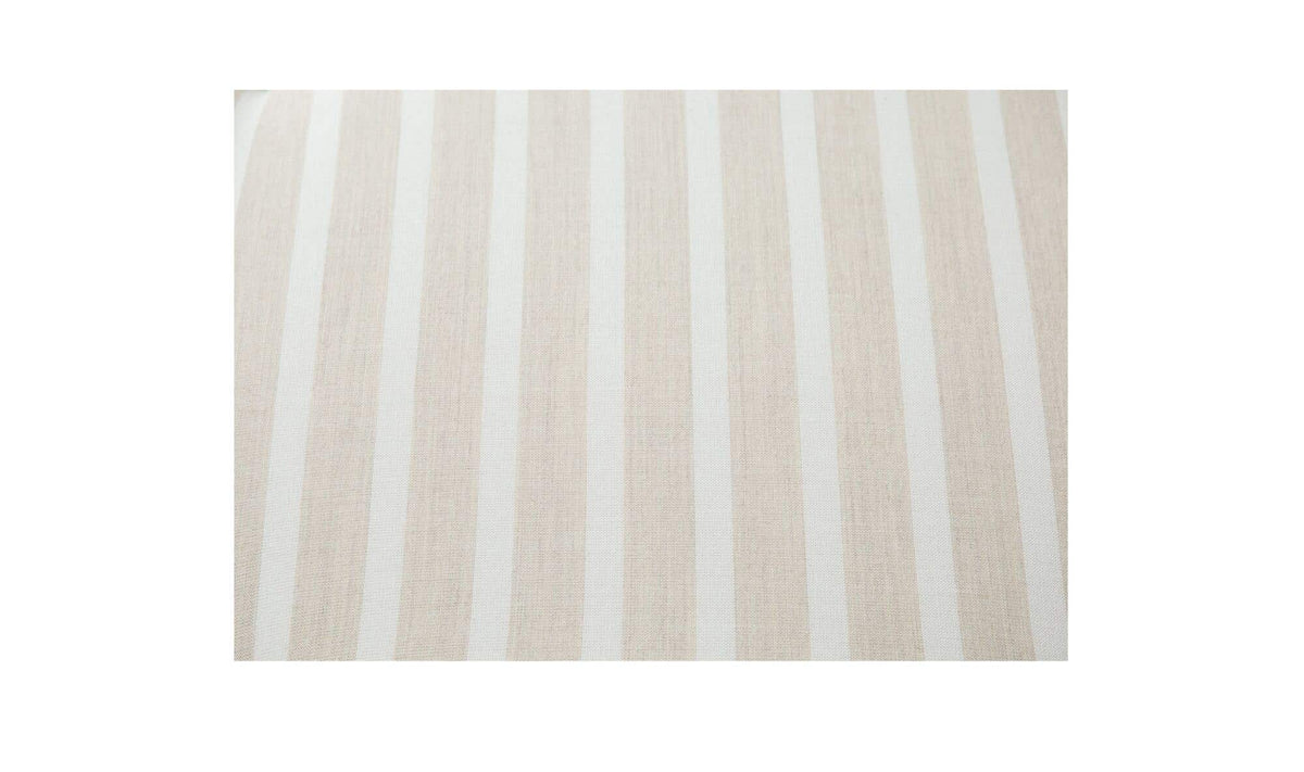 41.3" Brown Stripe Upholstered Sectional Component
