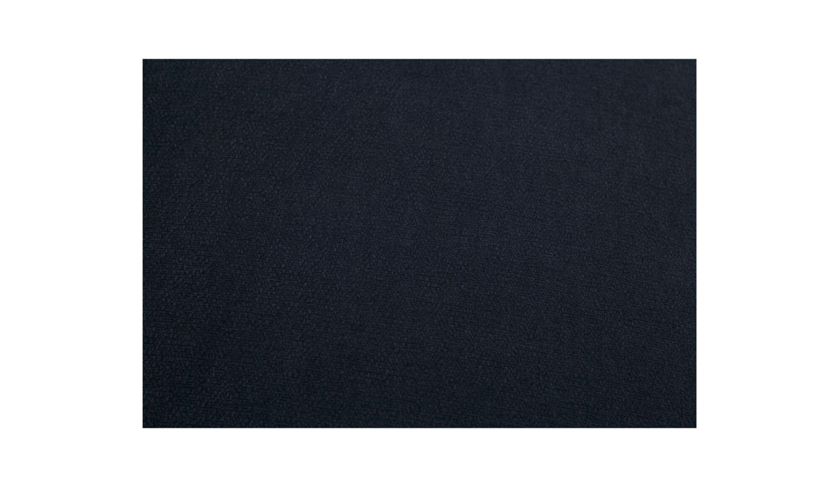 108.7" Dark Blue Upholstered Left Facing Sectional