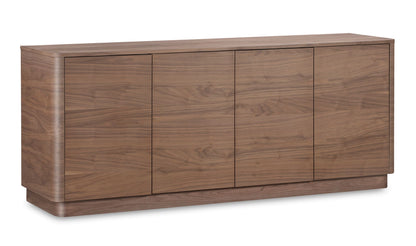 72" Walnut Sideboard
