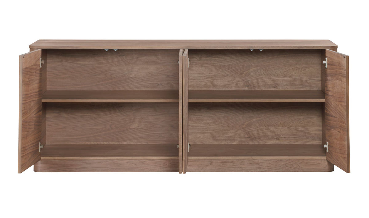 72" Walnut Sideboard