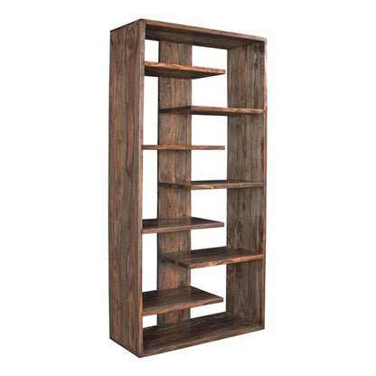 34" Brownstone Sheesham Wood Bookshelf