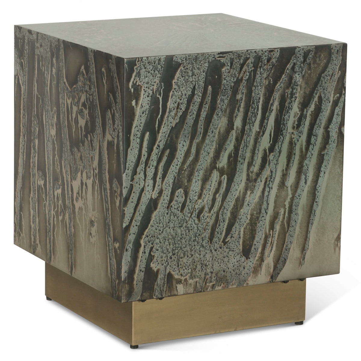20" Desert Patina Side Table