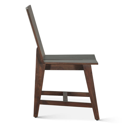 18" Coffee Bean Wood Dining Chair