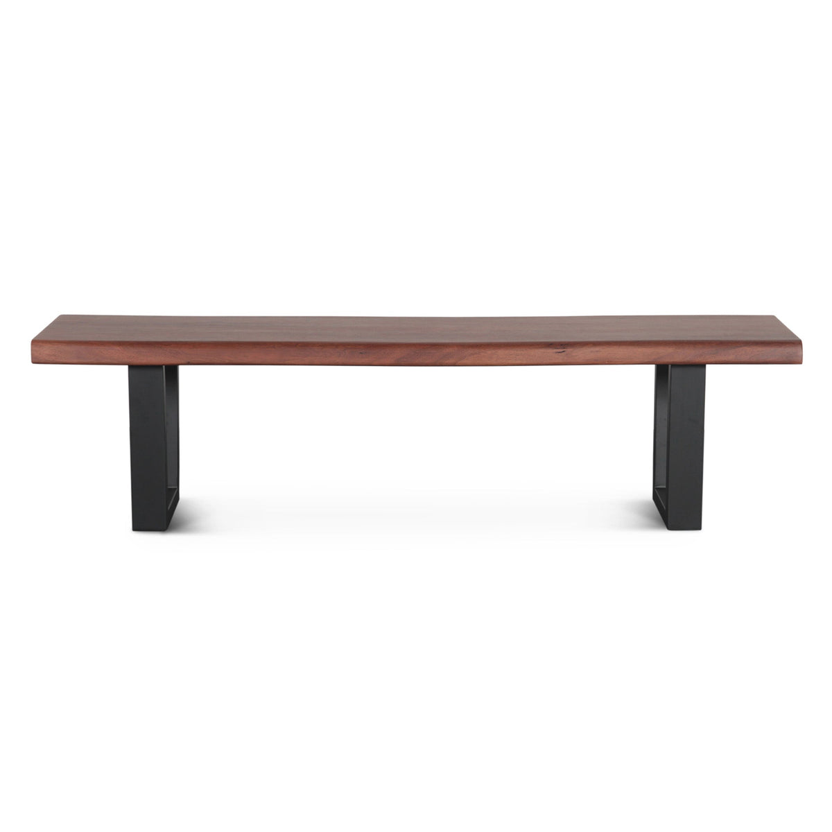 68" Light Sequoia Wood Bench